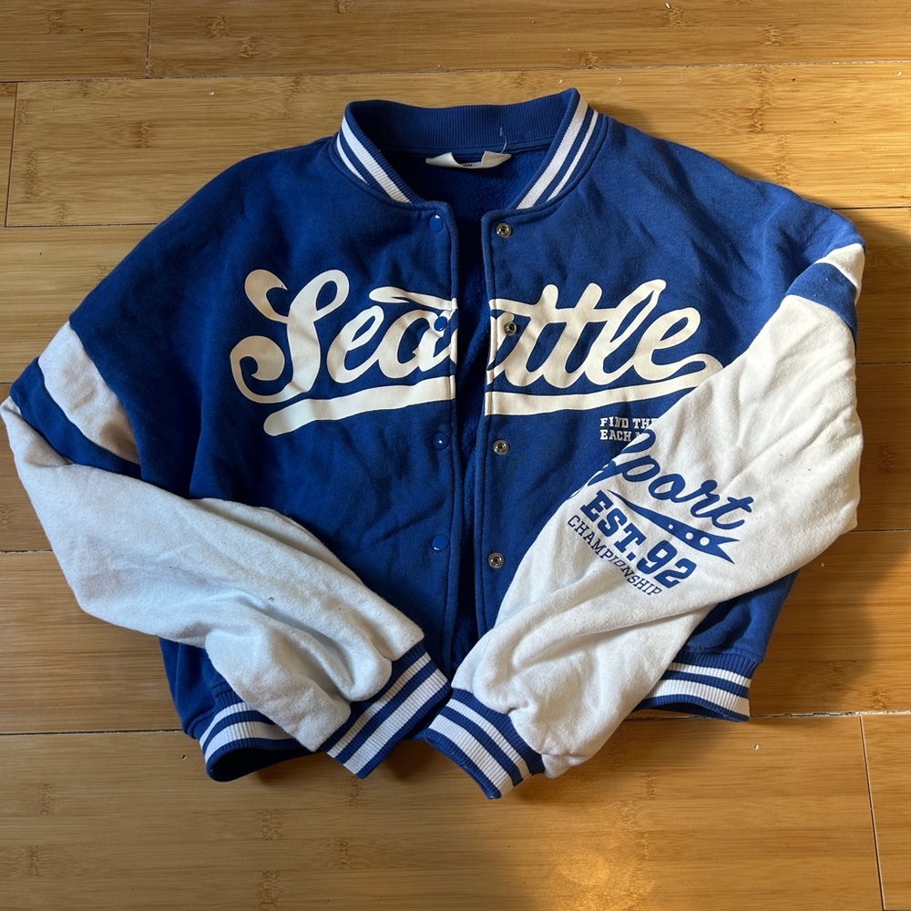 H&M Seattle Varsity Jacket